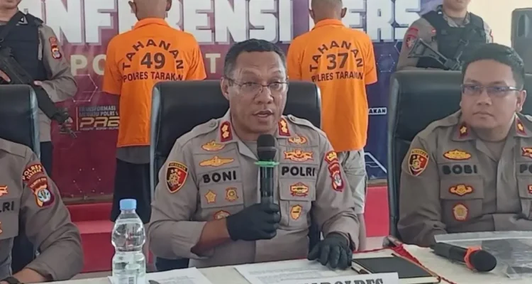 Kapolres Tarakan AKBP Bonifasius Rumbewas