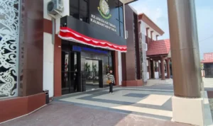 PENDALAMAN KASUS Gedung Kejati Kaltara yang berlokasi di Jala