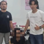 DIAMANKAN Pelaku beserta barang bukti yang berhasil diamankan oleh Satreskrim Polres TarakanSATRESKRIM POLRES TARAKAN
