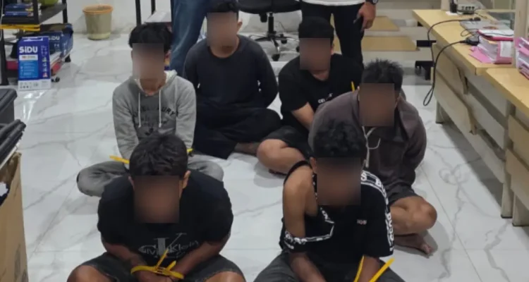 DIBEKUK Komplotaan aksi pencurian yaitu berhasil diamankan oleh Satreskrim Polres Tarakan