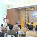 EDUKASI Kapolsek Sesayap Iptu Muh Hasdar menghadir