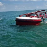 KESELAMATAN Kerusakan buoy di Alur Masuk pelabuhan dinilai akan berkaitan dengan keselamatan kapal serta nelayan yang melintas di alur pelayaran