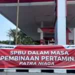PEMBINAAN Salah satu SPBU di Kalimantan yang mendapatkan pembindaan dari PT Pertamina Patra Niaga Regional Kalimantan