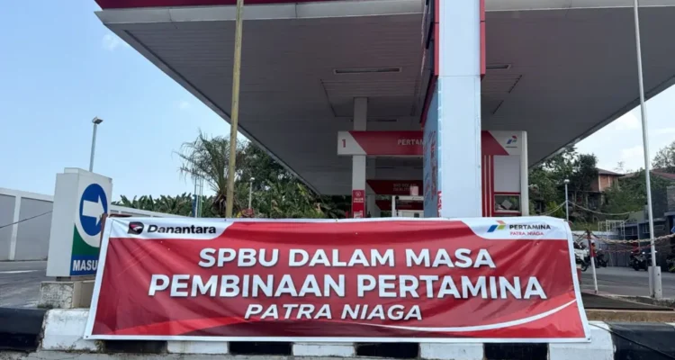 PEMBINAAN Salah satu SPBU di Kalimantan yang mendapatkan pembindaan dari PT Pertamina Patra Niaga Regional Kalimantan