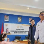 PENGGAGALAN Kepala BP3MI Kalimantan UtaraKombes PolAndi MIchsan bersama Ps Panit I Ditreskrimum Polda Kaltara