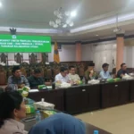 RDP Suasana pelaksanaan RDP dalam pembahasan tarif transportasi online