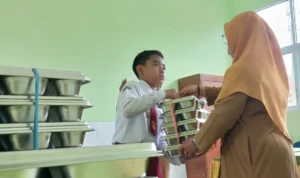 TERHENTI SEMENTARA Program Makan Bergizi Gratis MBG yang berjalan di sekolah yang ada di tarakan