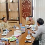 Wabup Sabri menerima kunjungan Perum Bulog Bulungan